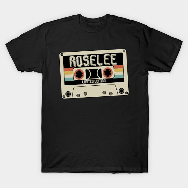 Roselee - Limited Edition - Vintage Style T-Shirt by Debbie Art